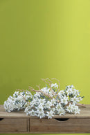 Set 3 Piante Artificiali Stelle Alpina Composta da 9 Fiori H 25 cm