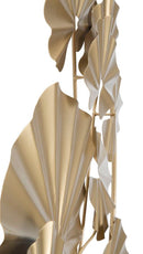 Pannello da Muro Round Leaf 59x3,9x62,75 cm in Ferro Oro
