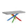Tavolo Allungabile 130/234x90x77 cm Volantis Premium Cemento