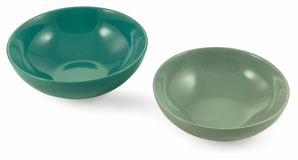 prezzo Set 2 Insalatiere in Gres Villa d'Este Home Tivoli Baita Glazed Grigio e Blu