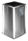 Portaombrelli da Interno 38x38xh65 cm In Acciaio Inox con Pittogramma Magnetico Argento