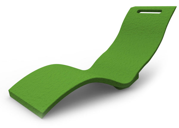 sconto Lettino Chaise Longue da Esterno Giardino Seduta a Terra Arkema Serendipity Verde Chiaro