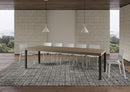  Tavolo Allungabile 180-284x90x77 cm Everyday Premium Tortora Gambe Antracite