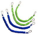 Bande Elastiche di Resistenza con  Ganci Cintura e Borsa Nere