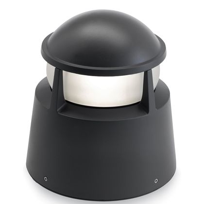 Lampada Punto Luce da Pavimento Tondo Colore Grigio per Esterno Linea Stage Livos sconto