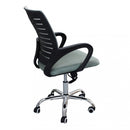 Poltrona da Ufficio Melody 56x58x94/104 h cm in Poliuretano Nero