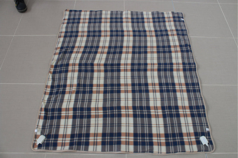 Coperta Termica Elettrica Matrimoniale in Pile 120W Kooper Pisolona Quadri