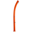 Doccia Solare da Giardino 25L Miscelatore e Lavapiedi Arkema Jolly Arancio