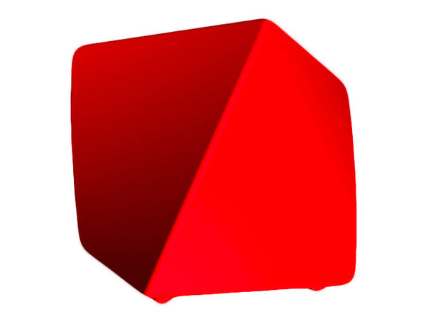 acquista Vaso 45x45 cm in Resina Arkema Twisty Vase Cherry