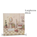 Quadro Stanza C Specchio 60x60 cm Sc