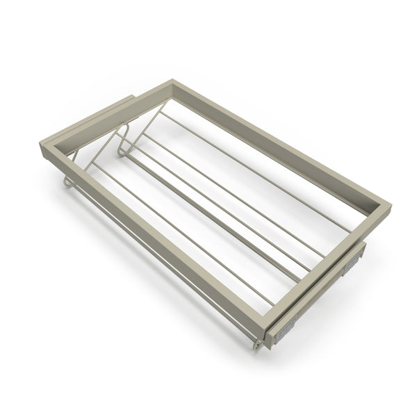 Kit Cassetto Portascarpe e Telaio per Armadio 800 mm in Alluminio e Plastica Emuca Grigio Pietra acquista