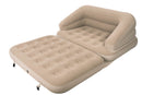 Divano Letto Materasso Gonfiabile 5 in 1 con Pompa e Borsa Jilong Sofa Bed Beige