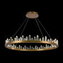 Lampada pendente Modern in Metallo Gletscher Ottone