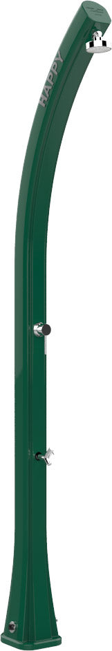 sconto Doccia Solare da Esterno Giardino 23L Miscelatore e Lavapiedi Arkema Happy Verde