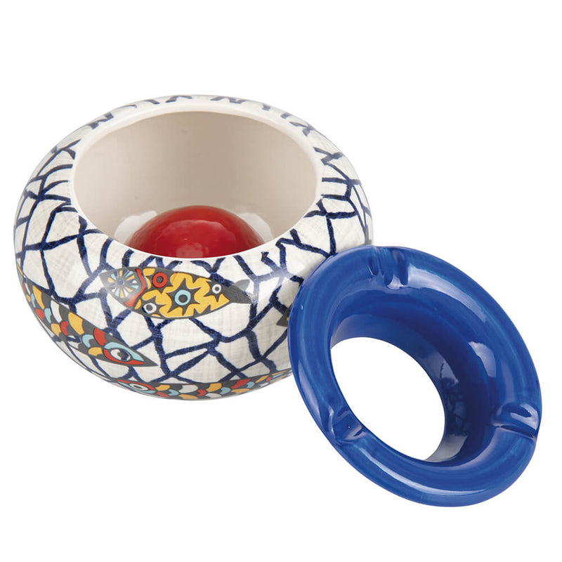 Posacenere Ø12x7 cm  in Ceramica VdE Tivoli 1996 Los Cabos