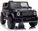 Macchina Elettrica per Bambini 12V con Licenza Mercedes G63 AMG Fuoristrada Nera