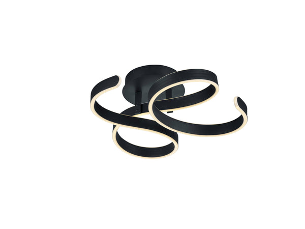 sconto Plafoniera da Interno a LED in Metallo Antracite