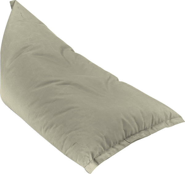 Poltrona a Sacco Pouf Sdraio in Acrilico Pomodone Milk Sabbia sconto