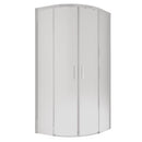 Box Doccia Semicircolare 2 Ante Scorrevoli in Cristallo Acidato 6mm H195 Bonussi Lucy Varie Misure