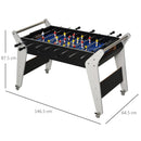 Calcio Balilla in MDF 146,5x64,5x8 cm 