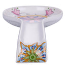 Poggiamestolo 27,8x12,4x3,5 cm  in Ceramica VdE Tivoli 1996 Infinito Spargi