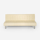Divano Letto Clic Clac 180x64x70 cm in Similpelle Beige