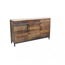 Mobile Bram 150x40x86 h cm in Legno Marrone