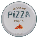 Set 4 Piatti Pizza Ø33x2 cm in Porcellana VdE Tivoli 1996 Le Travisate Bianco