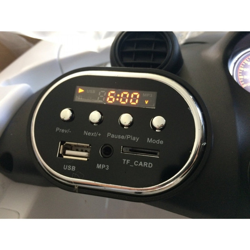 Macchina Elettrica per Bambini 12V con Licenza Mercedes GTR AMG Rossa