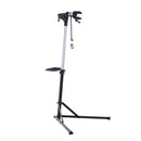 Cavalletto Supporto per Riparazione e Manutenzione Bicicletta in Ferro e PP 87.5x73x100-159 cm 
