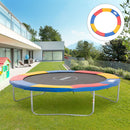 Copertura per Trampolino Elastico in PVC Rosso Blu Giallo Ø305 cm 