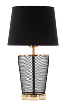 Lampada da Tavolo Chaine Tower Ø 25x44 cm in Ferro 
