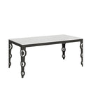 Tavolo Allungabile 180-440x90x77 cm Karamay Evolution Bianco Frassino