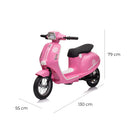 Moto Elettrica per Bambini Moto Deluxe 24V Rosa  