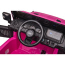 Macchina Elettrica per Bambini Fuoristrada Jeep Wrangler Rubicon 12V con Telecomando Rosa