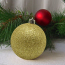 Set 48 Palline Decorative Ø 7 cm per Albero di Natale Dorate