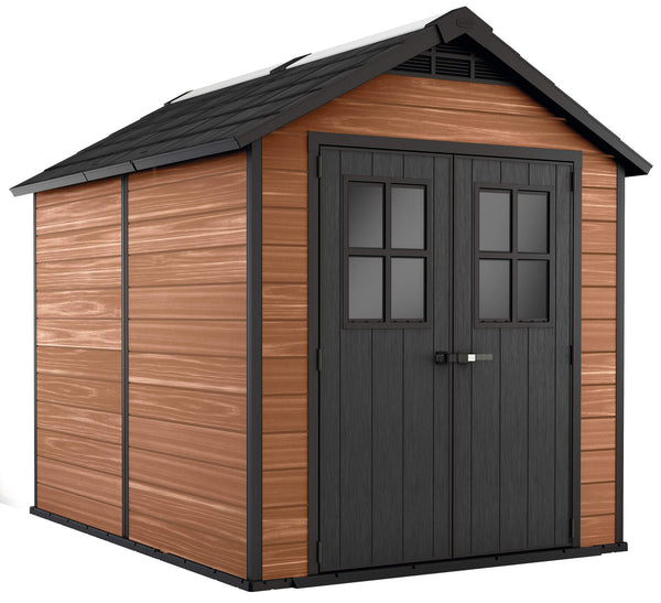 Casetta da Giardino Porta Attrezzi 228x287x252 cmin Evotech+ Keter Newton 759 Marrone online