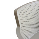 Poltrona Cathy 60x58x76,5 cm  in Polipropilene Tortora