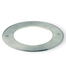 Faro Calpestabile da Incasso Tondo a Pavimento Colore Acciaio da Esterno Line Route Livos