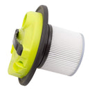 Bidone Aspiracenere Aspirapolvere 1200W Qlima ASZ1020 Nero e Verde