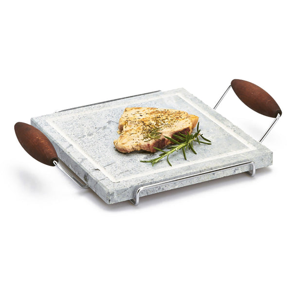 prezzo Pietra Ollare Quadrata con Telaio in Metallo Bisetti