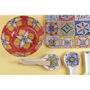 Poggiamestolo 27,8x12,4x3,5 cm  in Ceramica VdE Tivoli 1996 Infinito Lipari