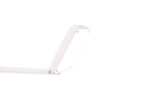 Lampada da Tavolo da Interno a LED in Metallo Bianco Opaco