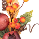 Set 9 Ferma Pacco con Melograni H 19 cm