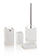 Set 4 Accessori da Bagno in Resina TFT Accessories Elfo Bianco