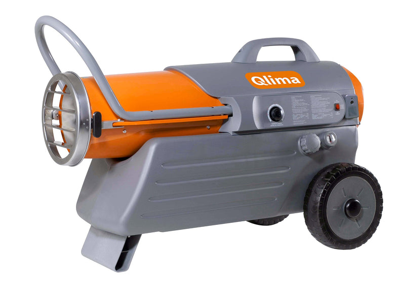 Generatore di Aria Calda a Kerosene/Diesel 41kW Qlima DFA4100 Arancione e Grigio