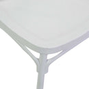Sedia 47x51xh90 cm in Plastica Cross Bianco