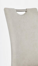 Set 4 Sedie 42x56x102h cm Kenneth Pu Ghiaccio 