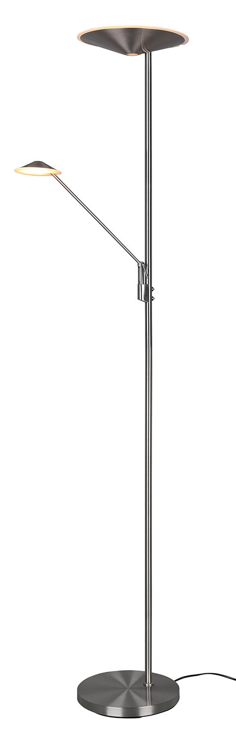 Piantana da Interno a LED in Metallo Nikel Satinato acquista