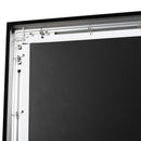 Telo Proiettore 100 Pollici 230x133 cm in PVC Bianco